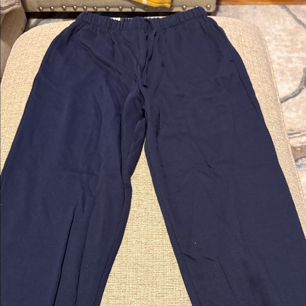 Garage Navy Blue Jogger Sweat Pants